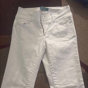 Wax Jean Crisp White Denim Pants